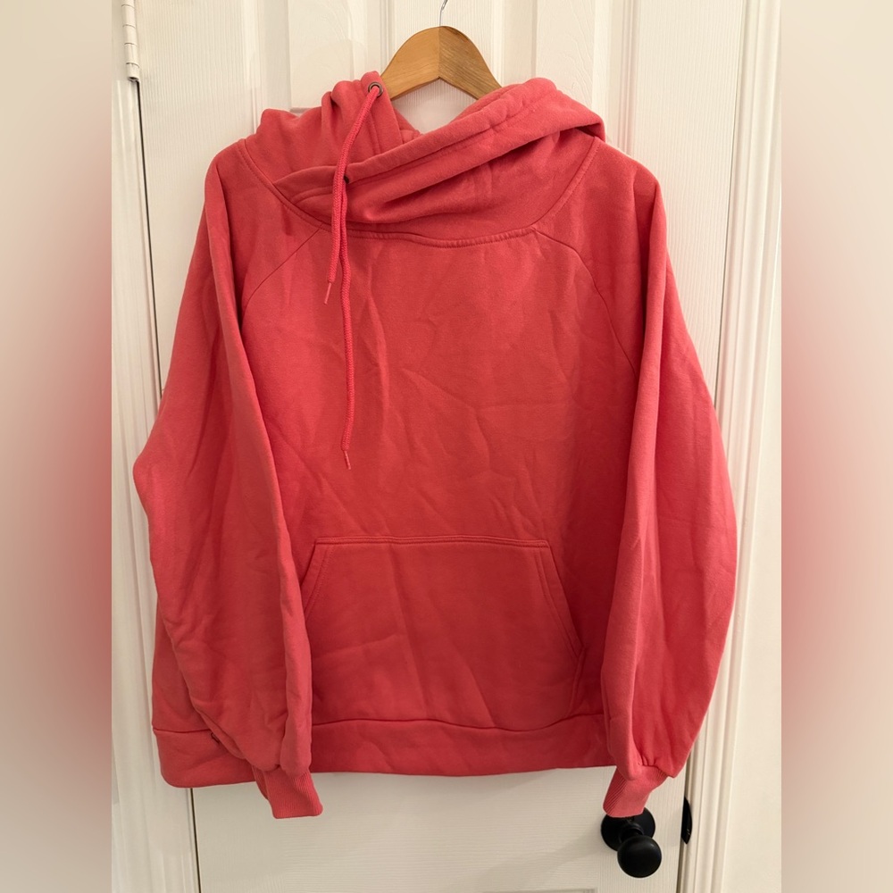 Zenana Coral Hoodie